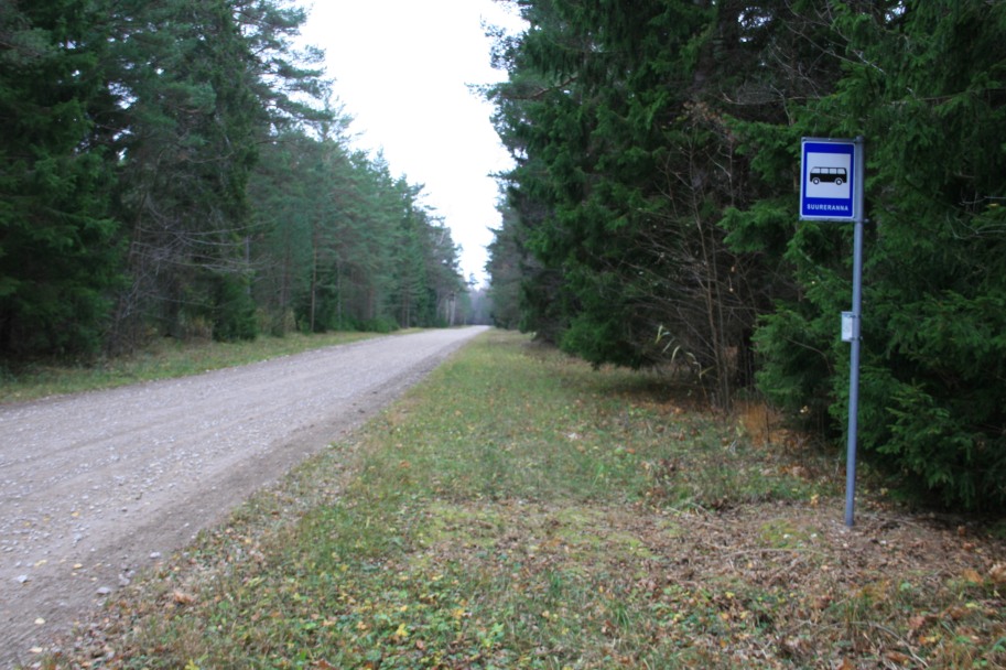 Route en Estonie